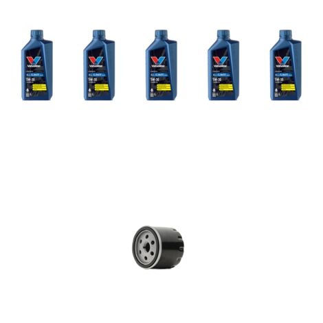 Kit filtro olio e 5L compatibile con Toyota Corolla Cross 2.0 VVTI 144Kw Dal 2022