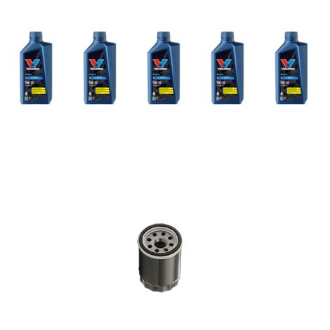 Kit filtro olio e 5L compatibile con Toyota Corolla X (E14/E15) 1.4 71kw Dal 2007