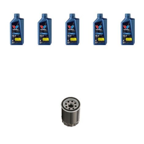 Kit filtro olio e 5L compatibile con Toyota Corolla XII (E210) 1.6 vvti 97kw Dal 2019