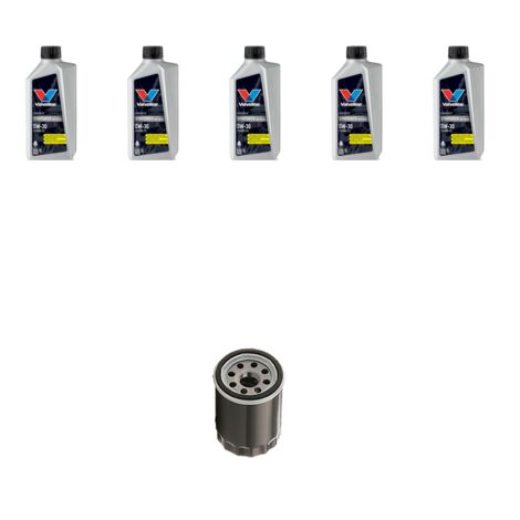 Kit filtro olio e 5L compatibile con Toyota Corolla XII (E210) 1.8 Hybrid 90kw Dal 2018