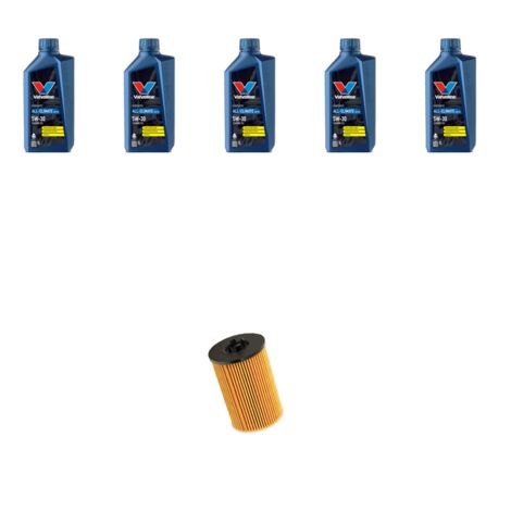 Kit filtro olio e 5L compatibile con Vw Caddy IV (2K SA SE) 2.0 TDI 90kw Dal 2015