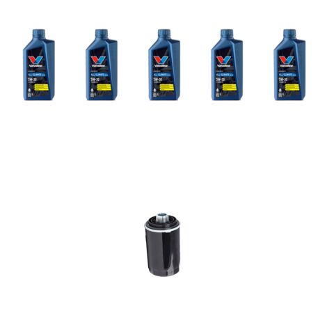 Kit filtro olio e 5L compatibile con Vw Jetta IV (162) 2.0 TSI 147kw Dal 2011