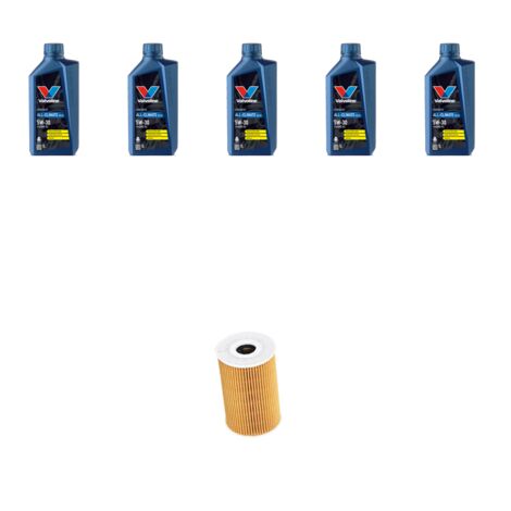 Kit filtro olio e 5L compatibile con Vw Passat (362,365) 2.0 TDI 125kw Dal 2010