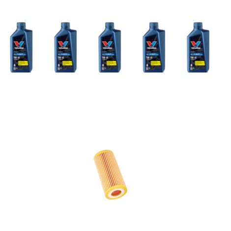 Kit filtro olio e 5L compatibile con VW Passat (3g2,3G5) 1.8 TSI 132kw Dal 2015