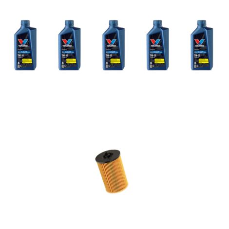 Kit filtro olio e 5L compatibile con VW Passat (3g2,3G5) 2.0 TDI 135kw Dal 2014