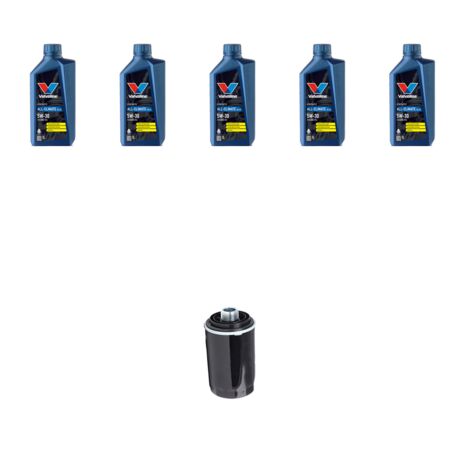 Kit filtro olio e 5L compatibile con VW Scirocco III (1K8) 2.0 TFSI 147kw Dal 2008