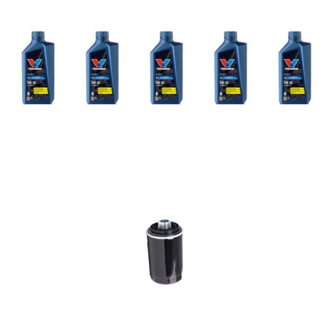 Kit filtro olio e 5L compatibile con VW Scirocco III (1K8) 2.0 TFSI 155kw Dal 2009