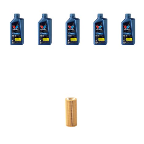 Kit filtro olio e 5L compatibile con VW Scirocco III (1K8) 2.0 TSI R 206kw Dal 2014