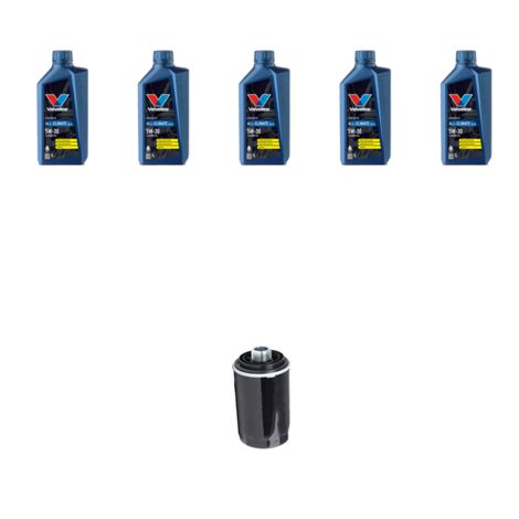 Kit filtro olio e 5L compatibile con Vw Sharan II (7N) 2.0 TSI 147kw Dal 2015