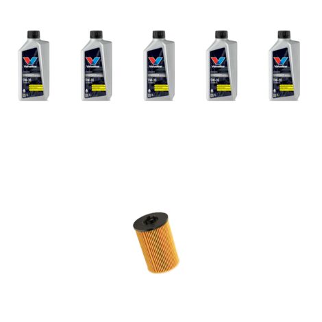 Kit filtro olio e 5L compatibile con VW Sharan III 2.0 TDI CR 110Kw Dal 2018