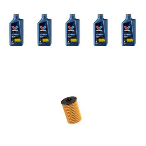 Kit filtro olio e 5L compatibile con Vw Tiguan II (AD1) 2.0 TDI 140kw Dal 2016