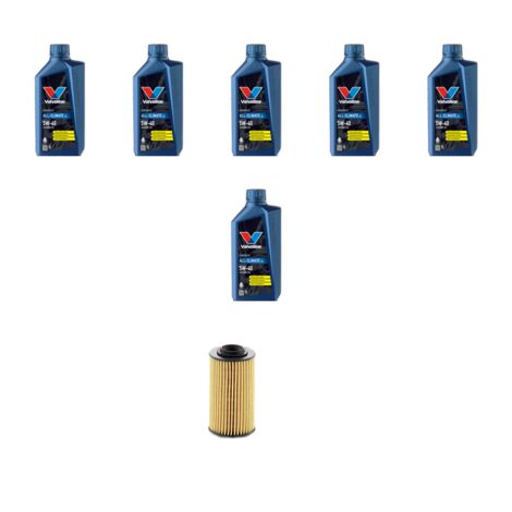 Kit filtro olio e 6L compatibile con Alfa Romeo 159 (939) 3.2 JTS V6 24v 191kw dal 2005 al 2011