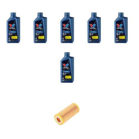 Kit filtro olio e 6L compatibile con Audi A3 (8V1,8VK) 2.0 TFSI s3 221kw dal 2012