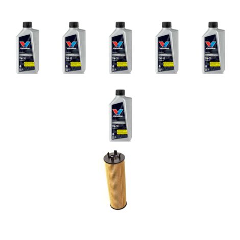 Kit filtro olio e 6L compatibile con Audi Q3 (F3B,F3N) 2.0 40 tdi 147kw dal 2020