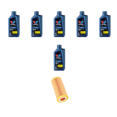 Kit filtro olio e 6L compatibile con Audi Q7 (4M) 3.0 tdi Quattro 200kw dal 2015