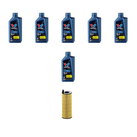 Kit filtro olio e 6L compatibile con Bmw serie 1 (F20,F21) 125d 160kw dal 2012