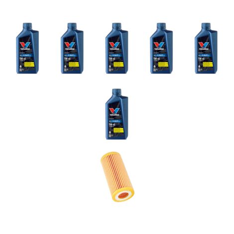 Kit filtro olio e 6L compatibile con Bmw serie 3 (E46) 318 i ci 110kw dal 2005