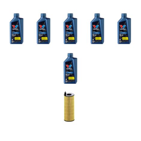 Kit filtro olio e 6L compatibile con Bmw serie 3 (E90,E91,E92,E93) 320d 130kw dal 2007