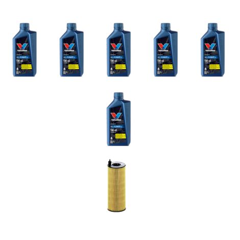 Kit filtro olio e 6L compatibile con Bmw serie 3 (F30, F80,F31) 318d 105kw dal 2012