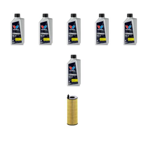 Kit filtro olio e 6L compatibile con Bmw serie 3 Gt (F34) 320i 135kw dal 2016