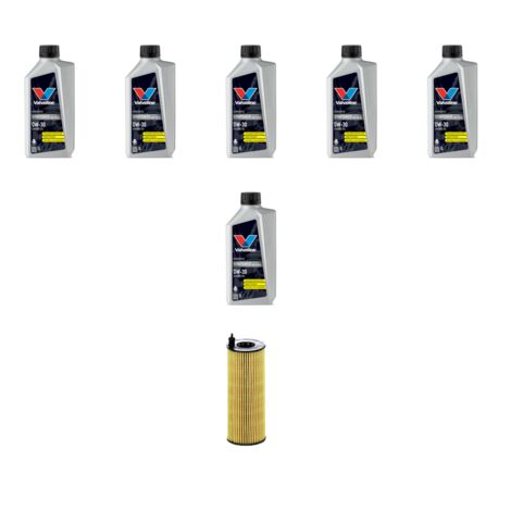 Kit filtro olio e 6L compatibile con Bmw serie 3 Gt (F34) 330i 185kw dal 2016