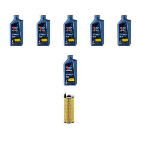 Kit filtro olio e 6L compatibile con Bmw serie 4 (F32, F33, F36, F82) 418d 105kw dal 2014