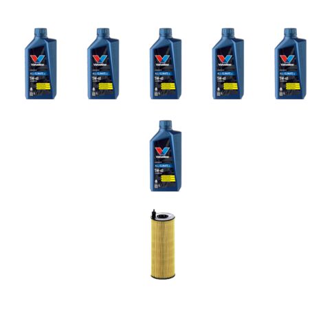 Kit filtro olio e 6L compatibile con Bmw serie 4 (F32, F33, F36, F82) 425d 160kw dal 2014