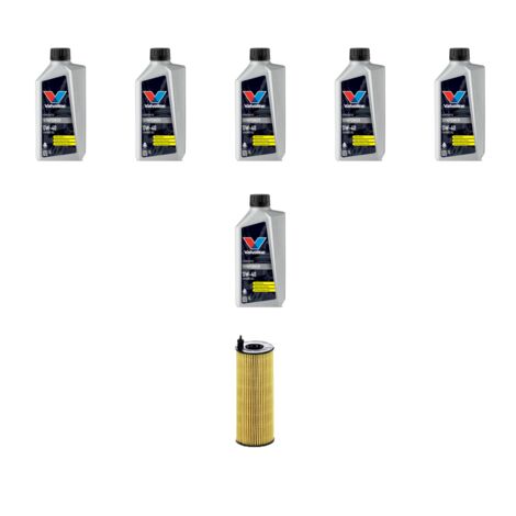 Kit filtro olio e 6L compatibile con Bmw serie 5 (E60/E61) 520d 130kw dal 2007 al 2010