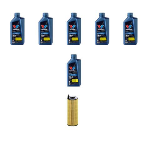 Kit filtro olio e 6L compatibile con Bmw serie 5 (F10, F11, F18) 520d 135kw dal 2010