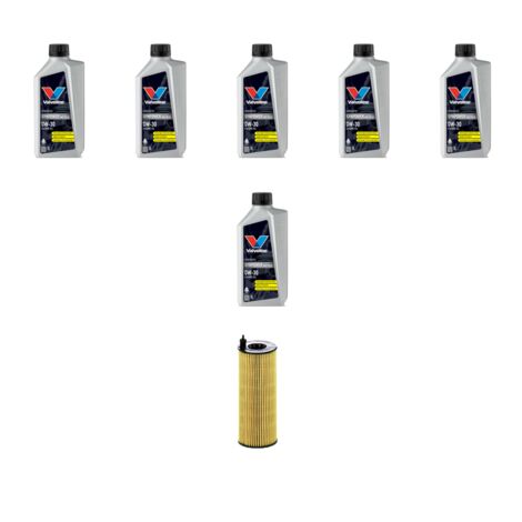 Kit filtro olio e 6L compatibile con Bmw serie 5 (G30,G31,F90) 520i 125kw dal 2017