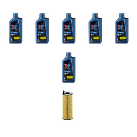 Kit filtro olio e 6L compatibile con Bmw x1 (E84) 18d 105kw dal 2009