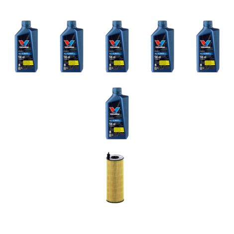 Kit filtro olio e 6L compatibile con Bmw x1 (E84) 20d 135kw dal 2012
