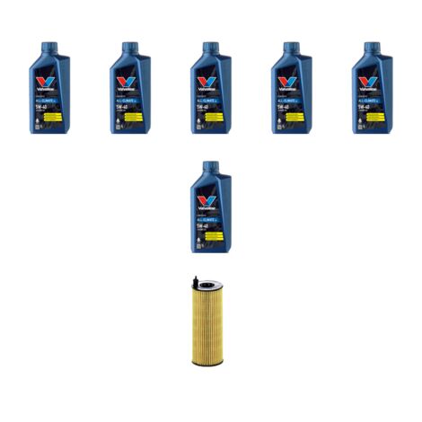 Kit filtro olio e 6L compatibile con Bmw X3 (F25) 18d 105kw dal 2012 al 2014