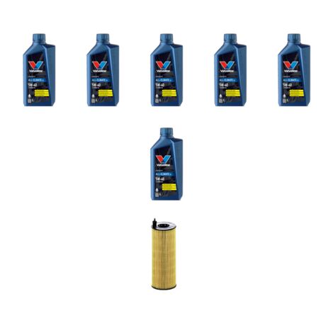 Kit filtro olio e 6L compatibile con Bmw x3 (F25) 20dx 120kw dal 2010 al 2017