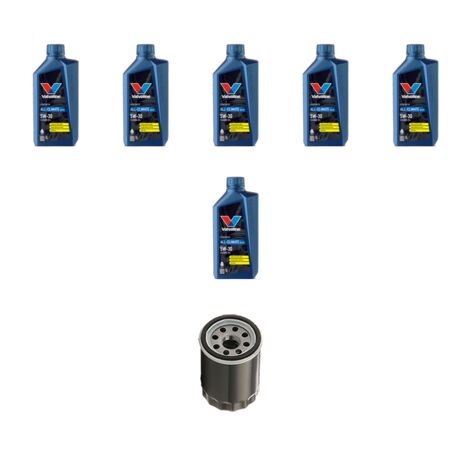 Kit filtro olio e 6L compatibile con Citroen Jumper II 2.2 Hdi 74kw dal 2002 al 2006