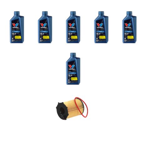 Kit filtro olio e 6L compatibile con Citroen Jumpy III 1.6 Blue Hdi 70kw dal 2016