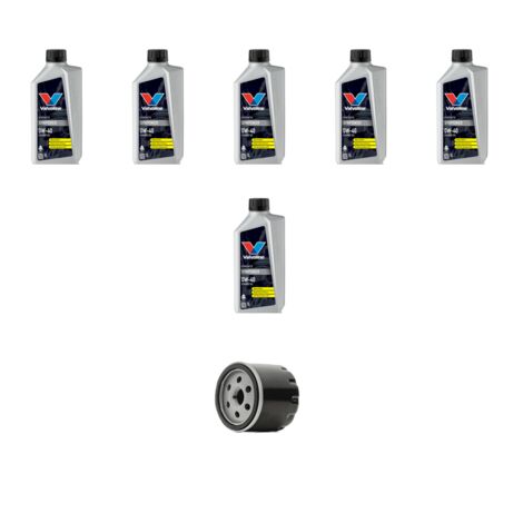 Kit filtro olio e 6L compatibile con Dacia Dokker 1.5 Dci 66kw dal 2012