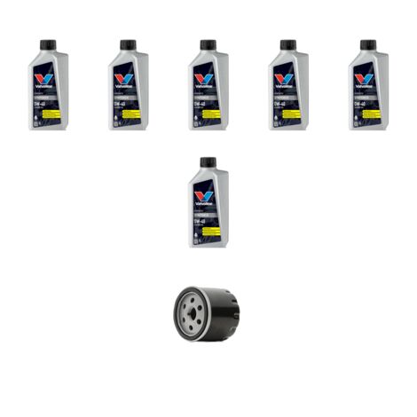 Kit filtro olio e 6L compatibile con Dacia Sandero II 1.5 dci 66kw dal 2013