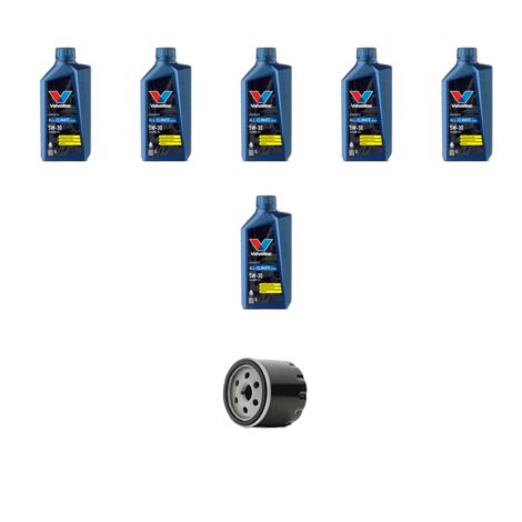 Kit filtro olio e 6L compatibile con Fiat Ducato 2.3 JTd 83kw dal 2006