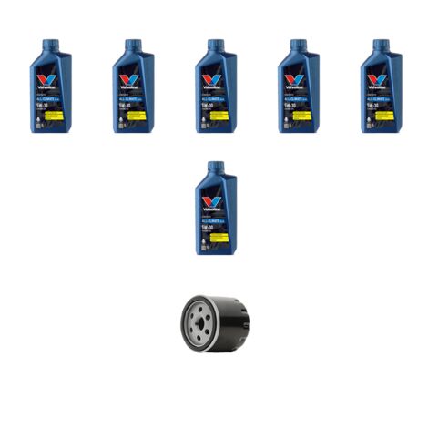Kit filtro olio e 6L compatibile con Ford Focus 1.8 TDdi 66kw dal 1998 al 2004