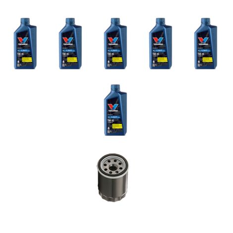 Kit filtro olio e 6L compatibile con Ford Galaxy III 2.0 Ecoboost 176kw dal 2015