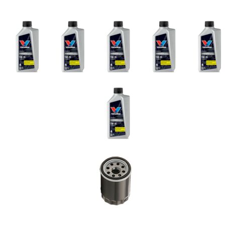 Kit filtro olio e 6L compatibile con Ford Kuga II 2.0 TDCI 88kw dal 2014