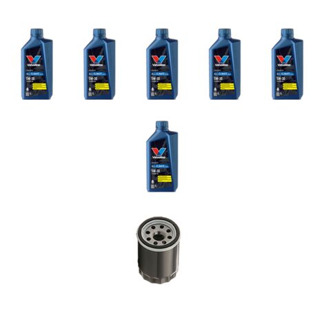 Kit filtro olio e 6L compatibile con Ford Mondeo IV 2.0 EcoBoost SCTI 149kw dal 2010