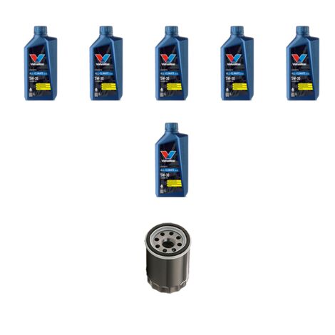 Kit filtro olio e 6L compatibile con Ford Mustang 2.3 ecoboost 213kw dal 2017