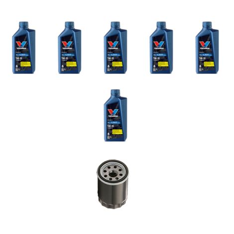 Kit filtro olio e 6L compatibile con Ford Mustang 2.3 ecoboost 231kw dal 2015