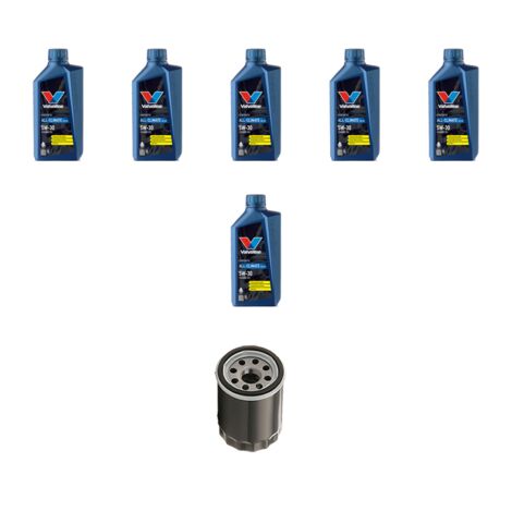 Kit filtro olio e 6L compatibile con Ford S-Max 2.0 EcoBoost SCTi 149kw dal 2010