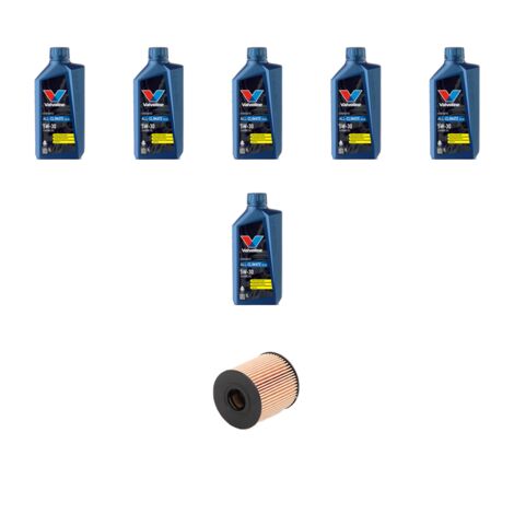 Kit filtro olio e 6L compatibile con Ford S-Max 2.0 Tdci 103kw dal 2006