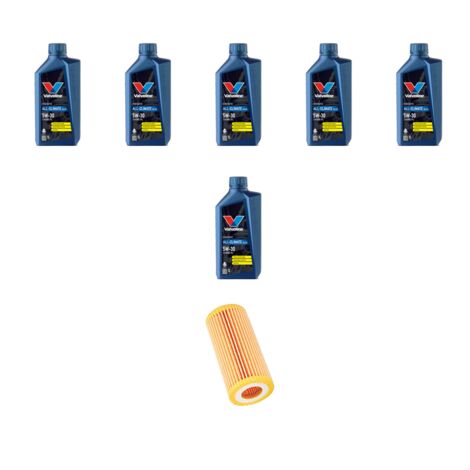 Kit filtro olio e 6L compatibile con Ford S-Max 2.5 ST 162kw dal 2006