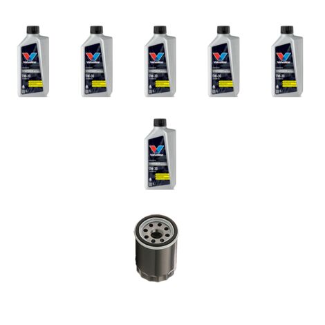 Kit filtro olio e 6L compatibile con Ford S-Max II 2.0 Tdci 110kw dal 2015