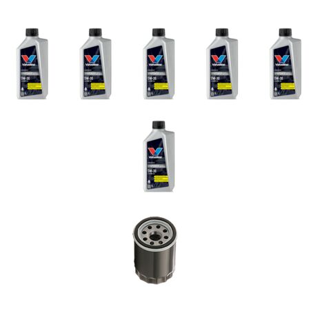 Kit filtro olio e 6L compatibile con Ford S-Max II 2.0 Tdci 132kw dal 2015